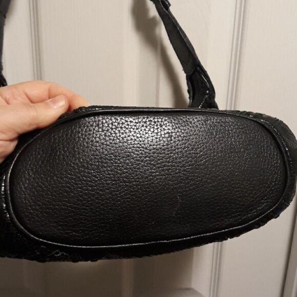 Brighton black leather hobo bag - Picture 3 of 8